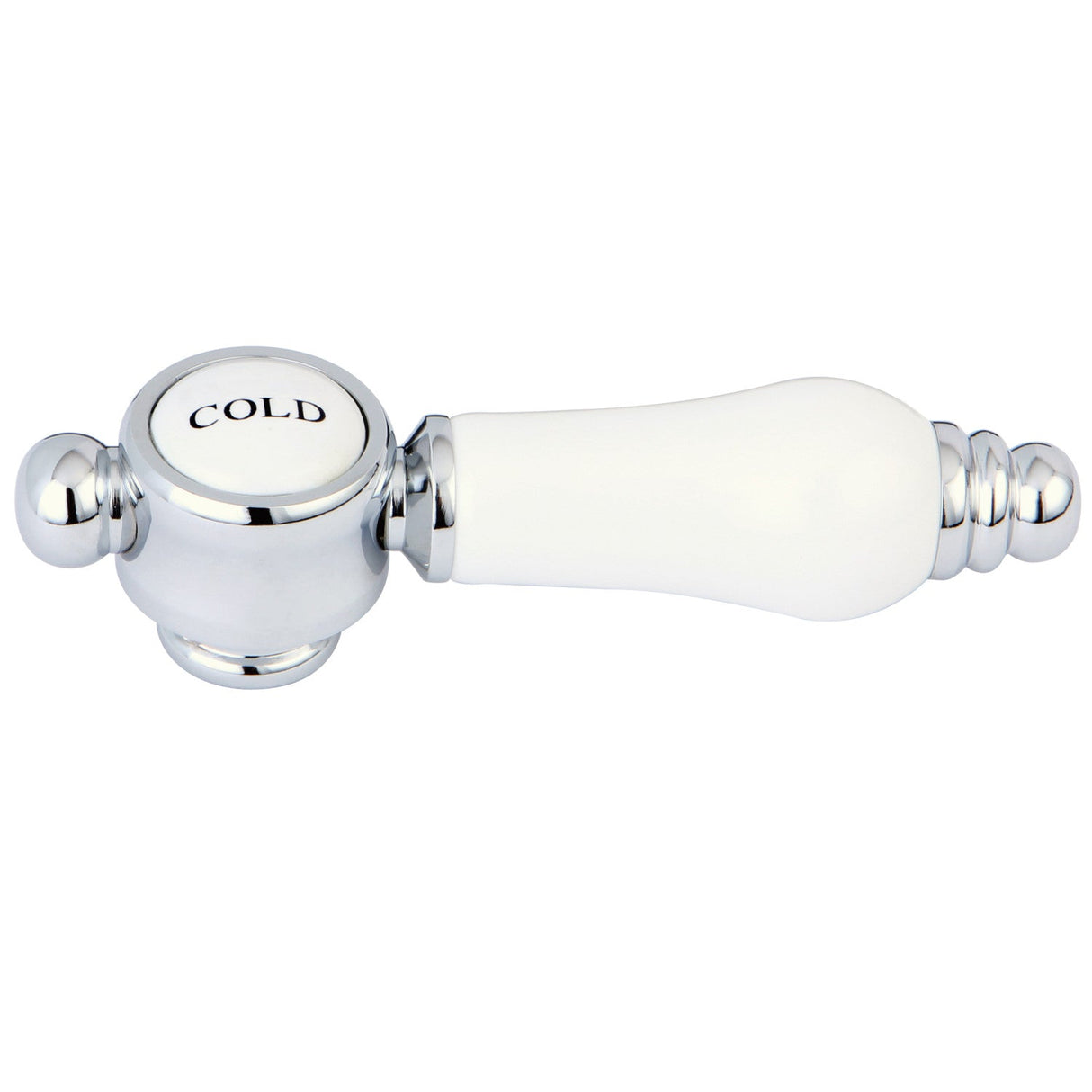 KSH7611BPLC Cold Porcelain Lever Handle, Polished Chrome