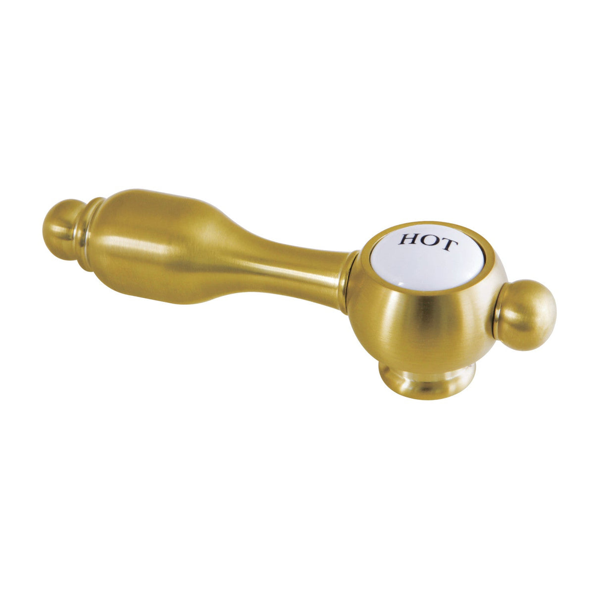 Tudor KSH7617TALH Hot Metal Lever Handle, Brushed Brass