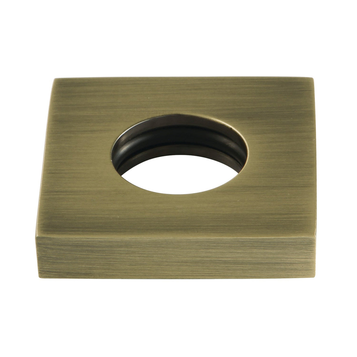 KSHF6123 Brass Square Handle Flange, Antique Brass