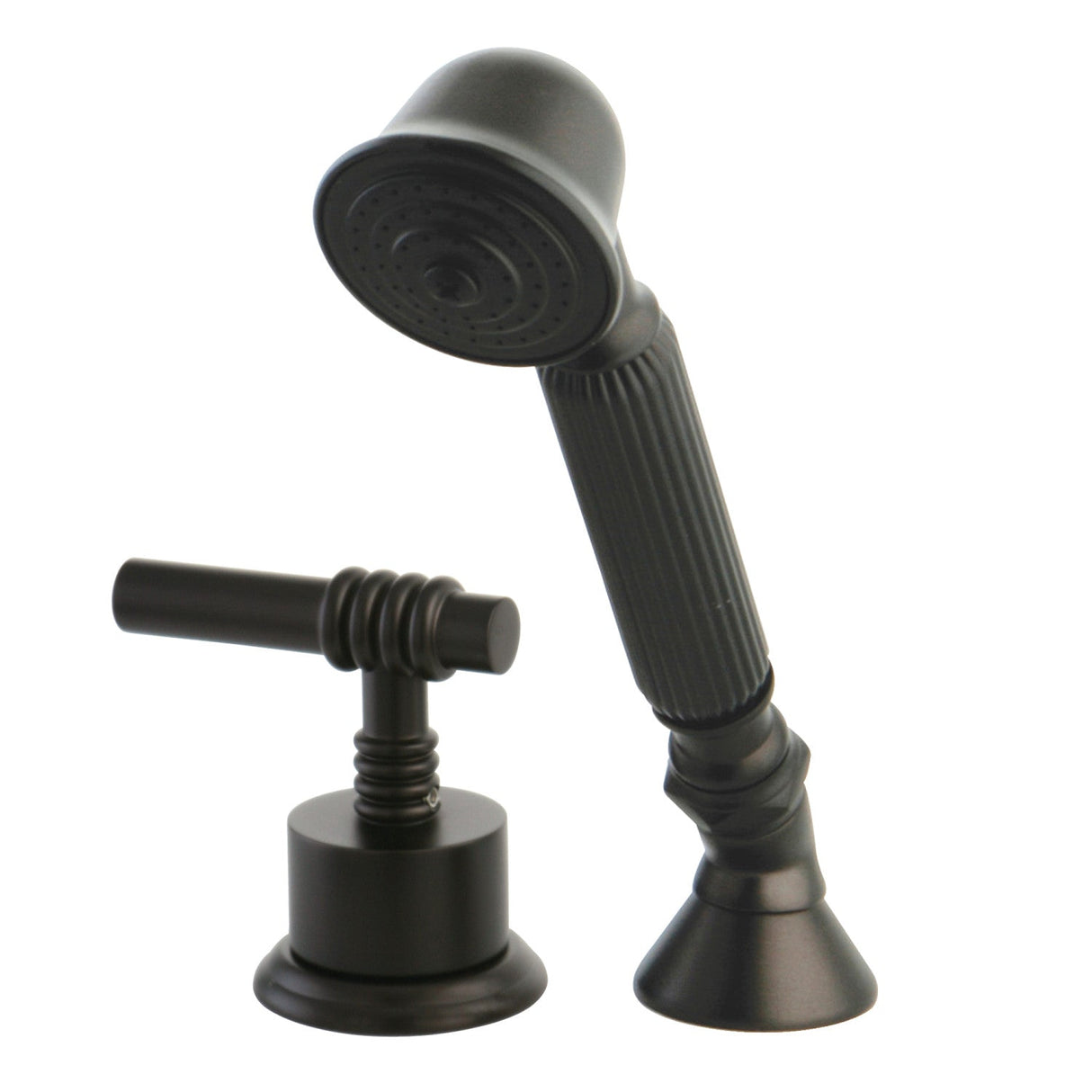 KSK2365MLTR Deck Mount Hand Shower with Diverter for Roman Tub Faucet, Oil Rubbed Bronze