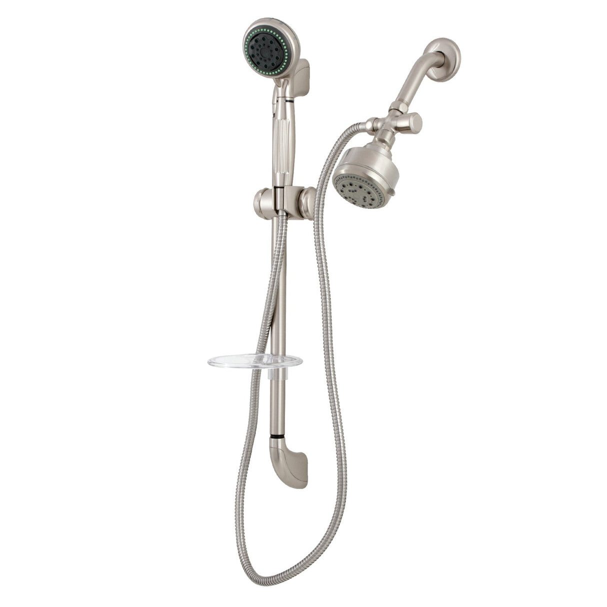 Made To Match KSK2528SG8 Shower System with Slide Bar and Hand Shower, Brushed Nickel