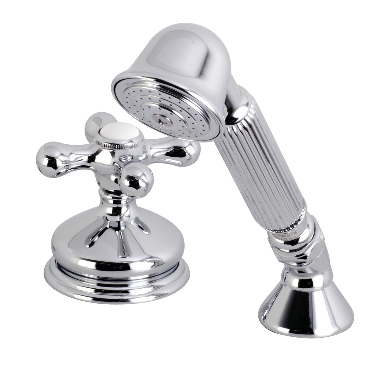 KSK3331AXTR Deck Mount Hand Shower with Diverter for Roman Tub Faucet, Polished Chrome