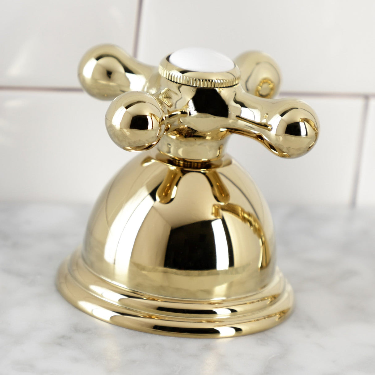 KSK3352AXTR Deck Mount Hand Shower with Diverter for Roman Tub Faucet, Polished Brass