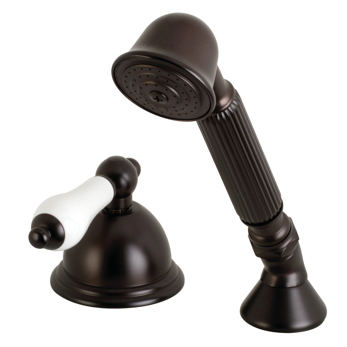 Vintage KSK3355PLTR Deck Mount Hand Shower with Diverter for Roman Tub Faucet, Oil Rubbed Bronze