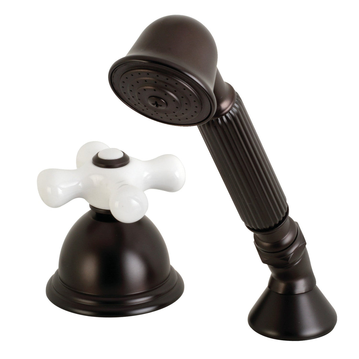 Vintage KSK3355PXTR Deck Mount Hand Shower with Diverter for Roman Tub Faucet, Oil Rubbed Bronze