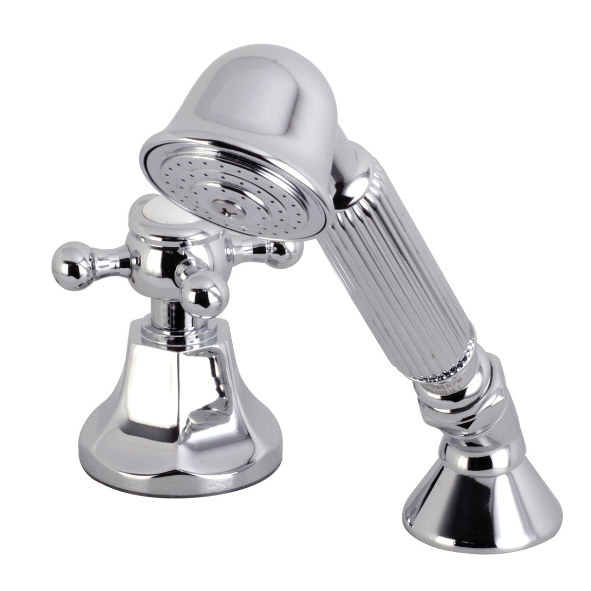 KSK4301BXTR Deck Mount Hand Shower with Diverter for Roman Tub Faucet, Polished Chrome