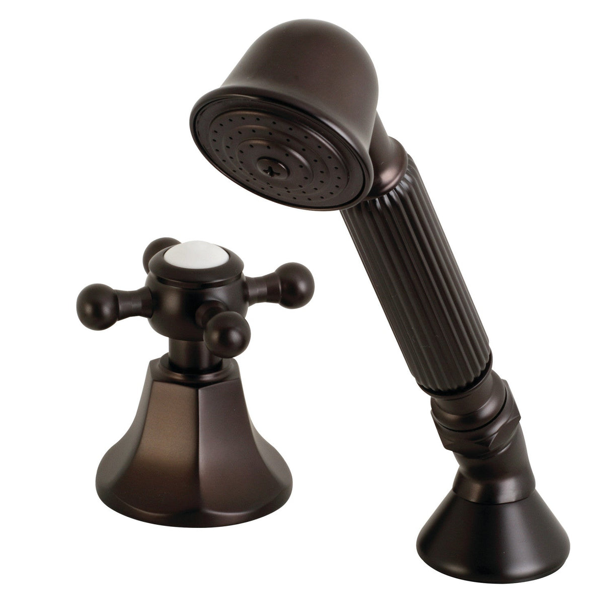 KSK4305BXTR Deck Mount Hand Shower with Diverter for Roman Tub Faucet, Oil Rubbed Bronze