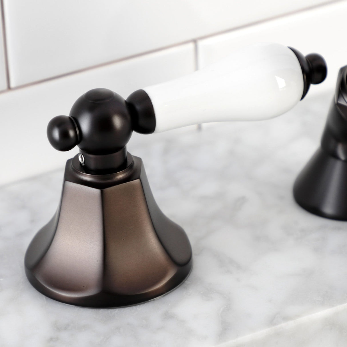 KSK4305PLTR Deck Mount Hand Shower with Diverter for Roman Tub Faucet, Oil Rubbed Bronze