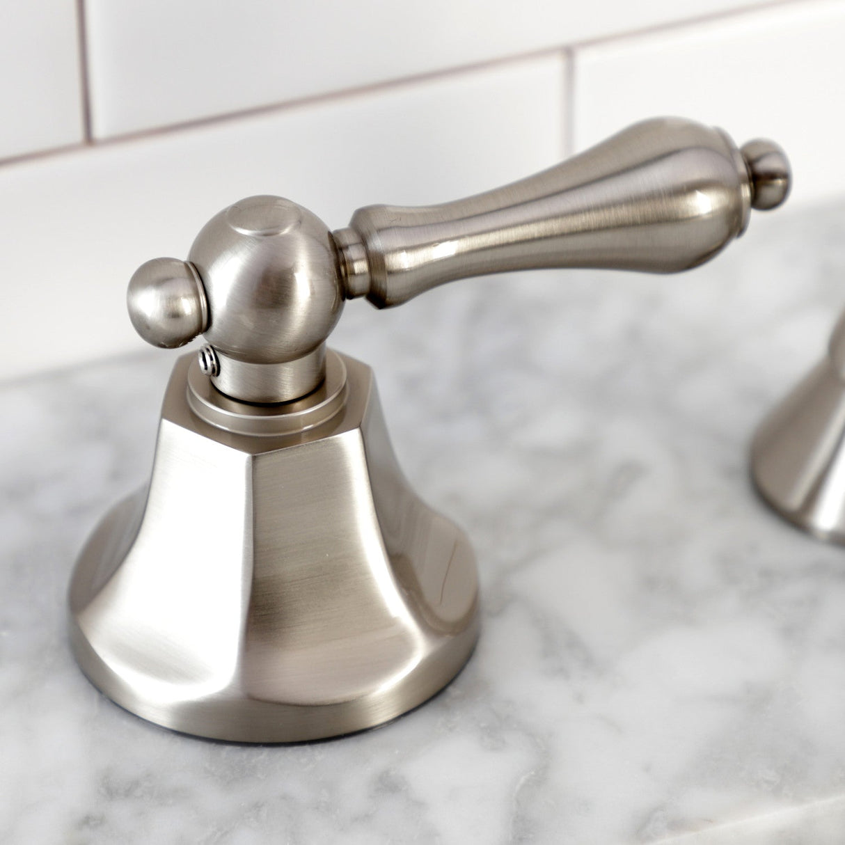 KSK4308ALTR Deck Mount Hand Shower with Diverter for Roman Tub Faucet, Brushed Nickel