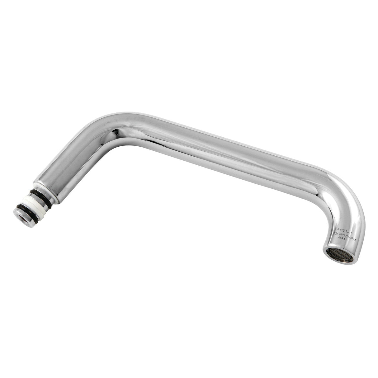 KSP423C Brass Faucet Spout, Polished Chrome