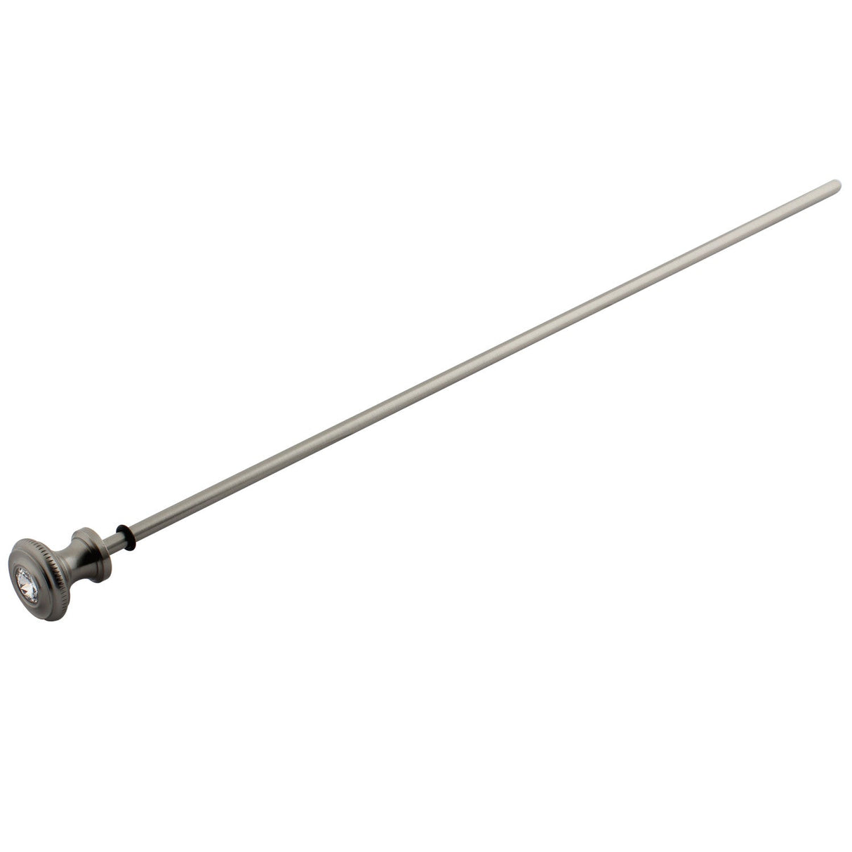 Wilshire KSPR1978WLL Brass Pop-Up Rod, Brushed Nickel