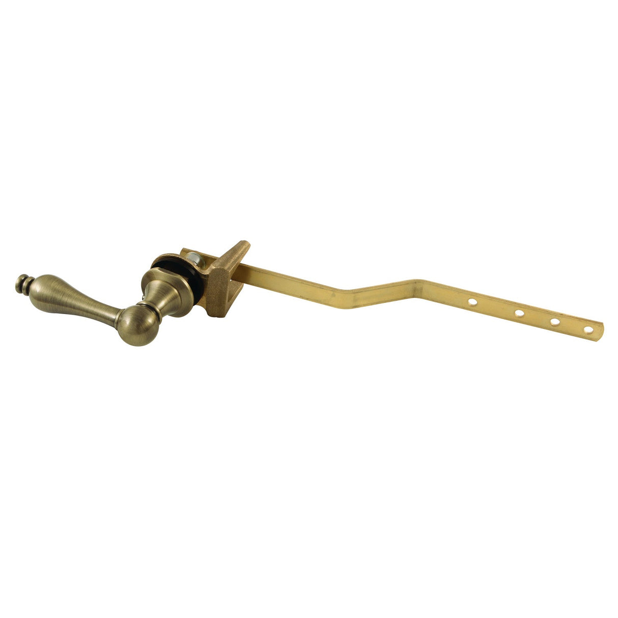 Victorian KTAL3 Front Mount Toilet Tank Lever, Antique Brass
