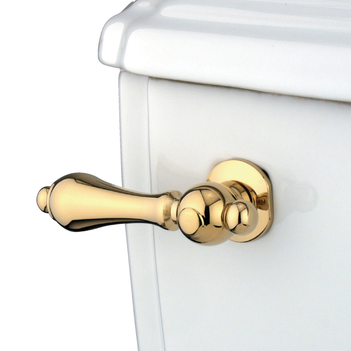 Restoration KTAL32 Front Mount Toilet Tank Lever, Polished Brass