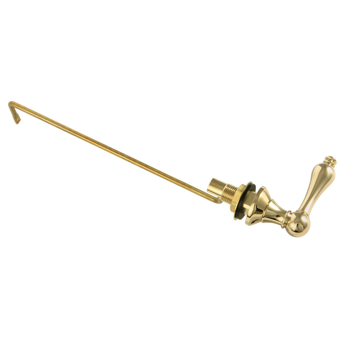 Victorian KTALS2 Side Mount Toilet Tank Lever, Polished Brass