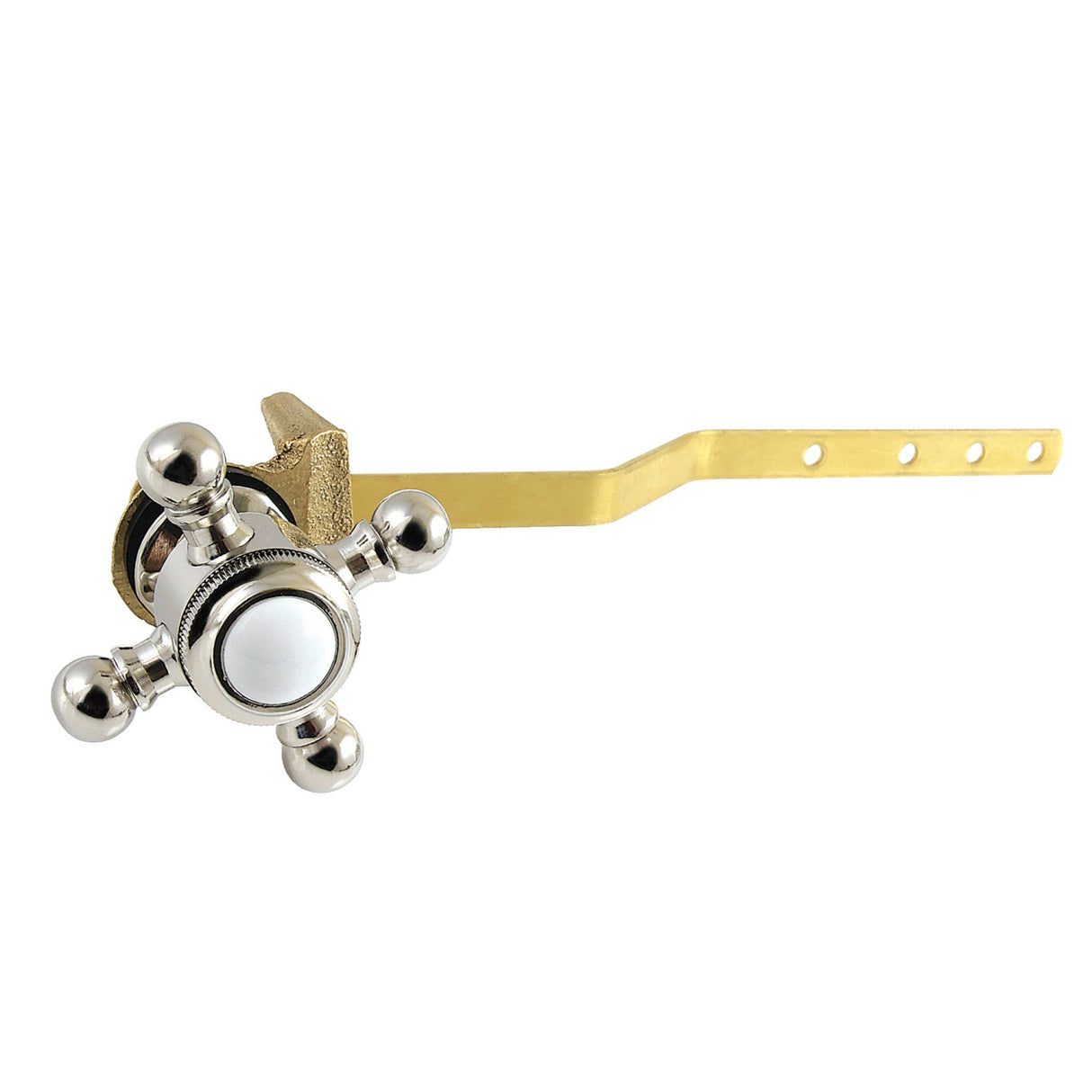 Buckingham KTBX6 Front Mount Toilet Tank Lever, Polished Nickel