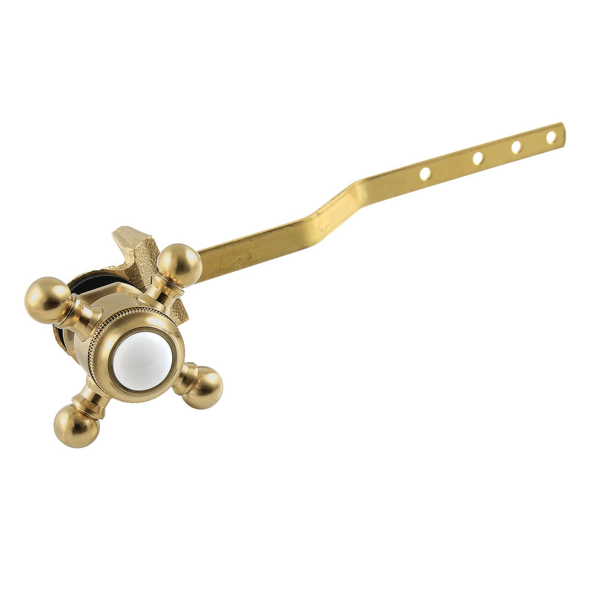 Buckingham KTBX7 Front Mount Toilet Tank Lever, Brushed Brass
