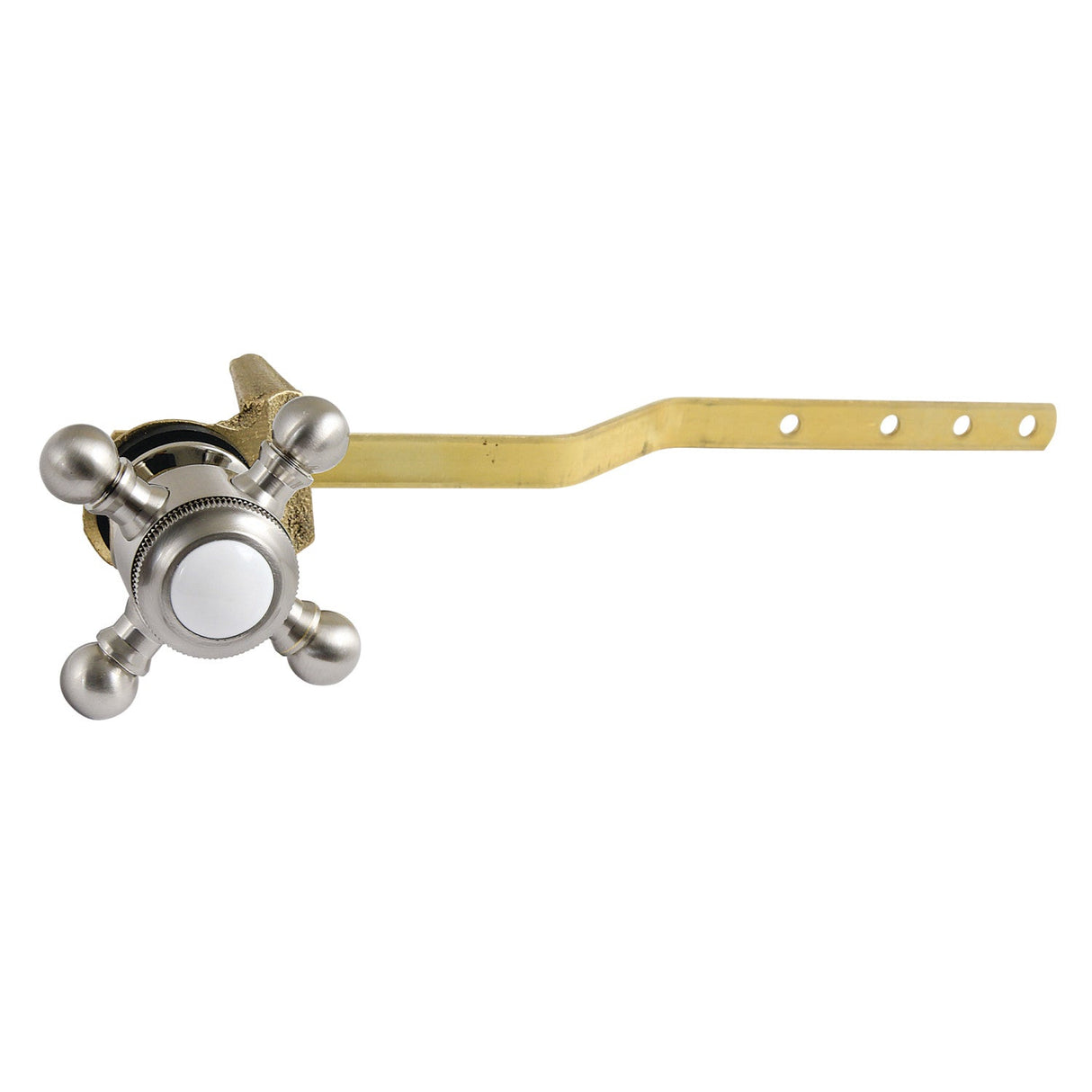 Buckingham KTBX8 Front Mount Toilet Tank Lever, Brushed Nickel