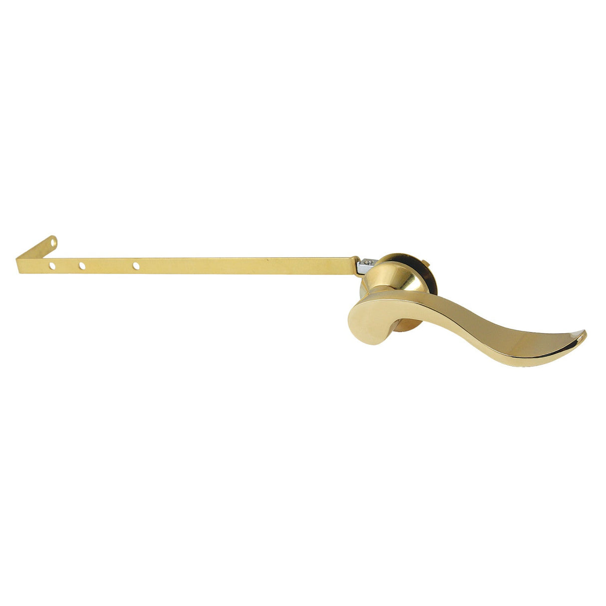 NuWave KTDFLD2 Universal Front or Side Mount Toilet Tank Lever, Polished Brass