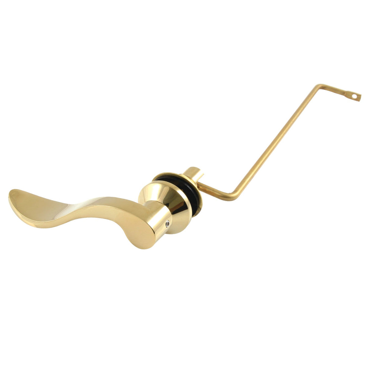 NuWave KTDFLS2 Side Mount Toilet Tank Lever, Polished Brass