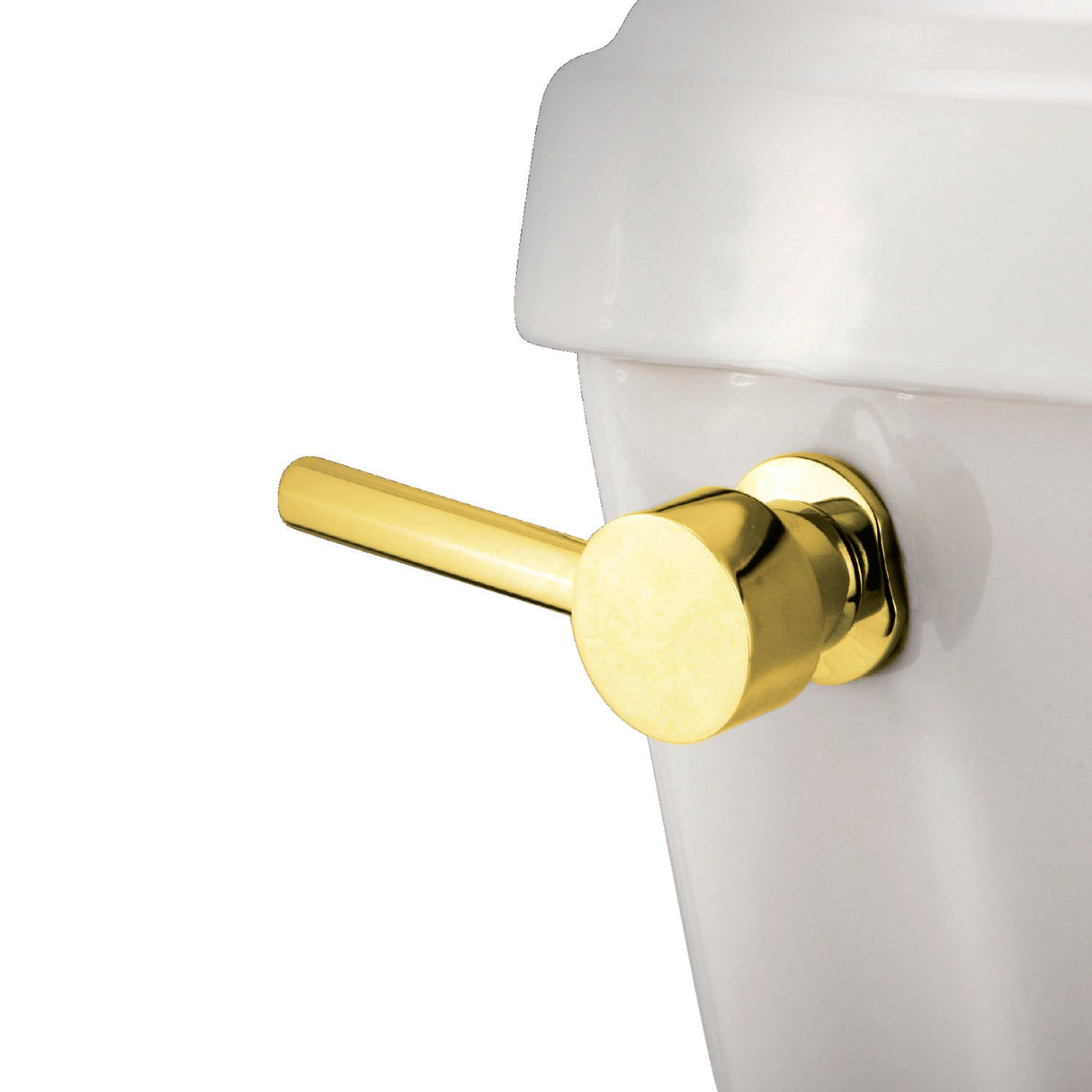Concord KTDL2 Front Mount Toilet Tank Lever, Polished Brass