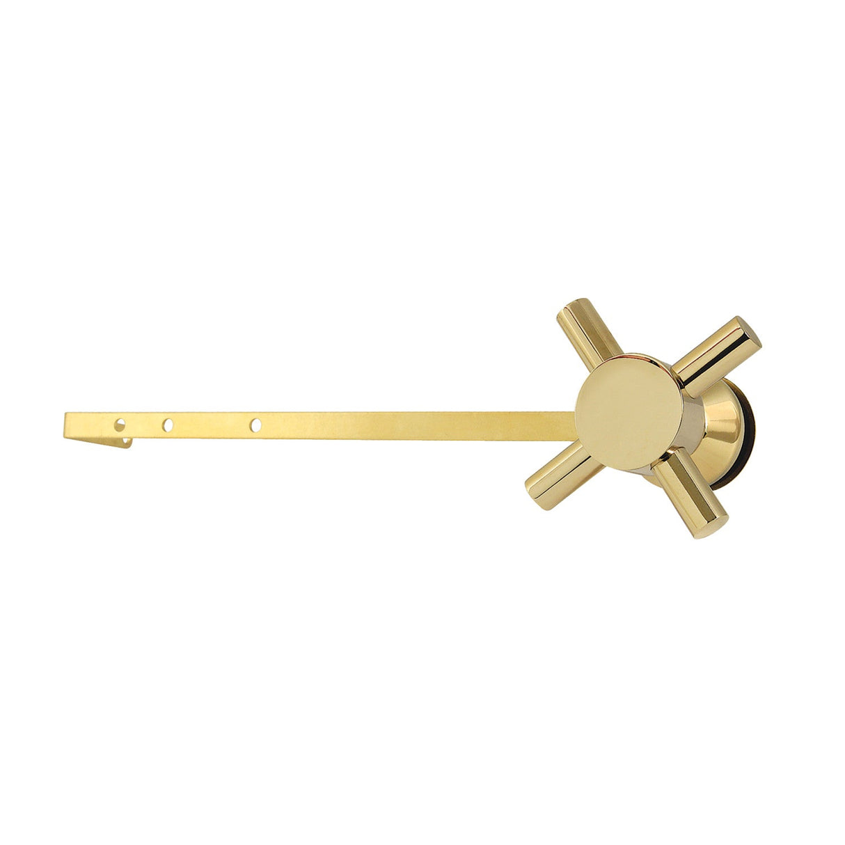 Concord KTDXD2 Universal Front or Side Mount Toilet Tank Lever, Polished Brass