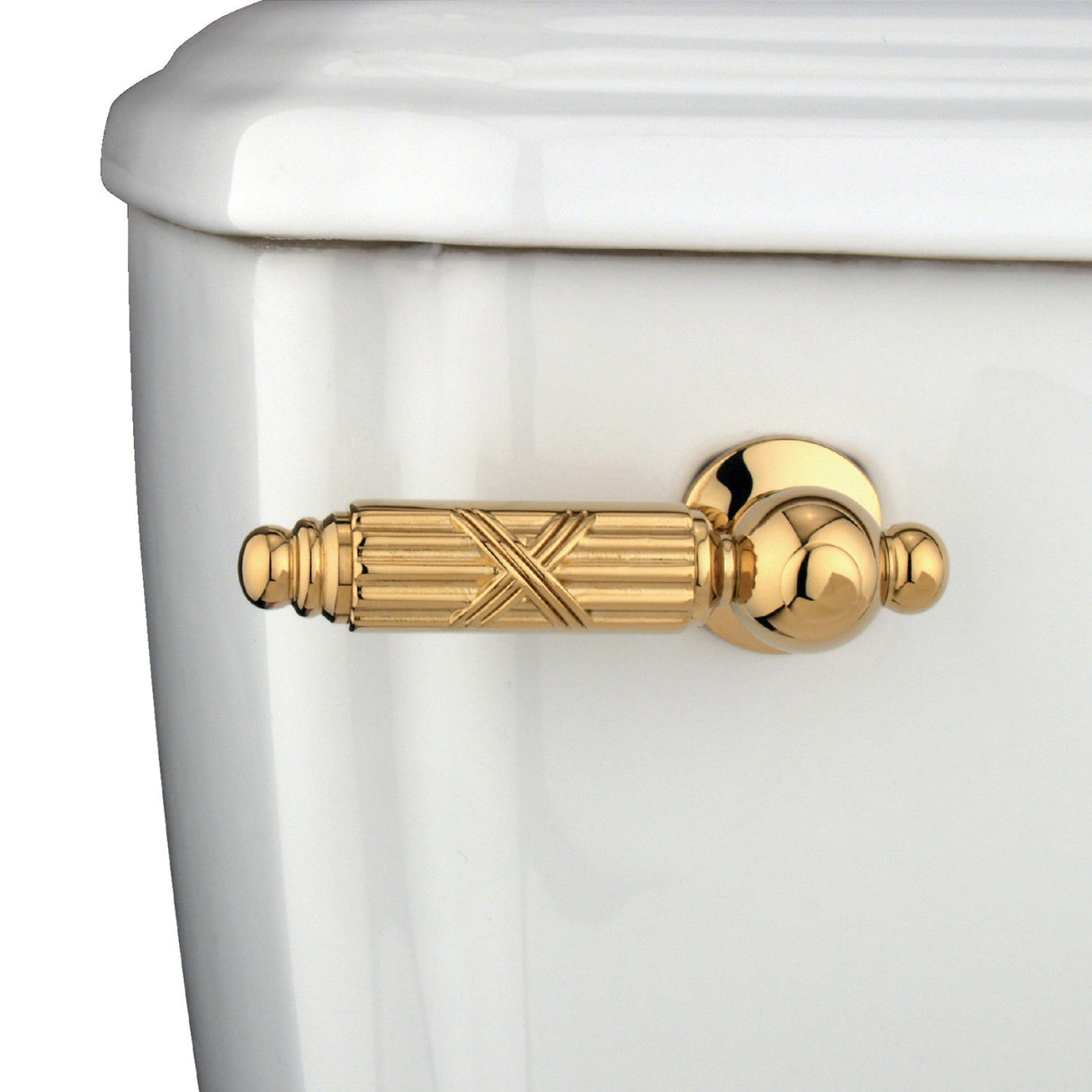 Georgian KTGL2 Toilet Tank Lever, Polished Brass