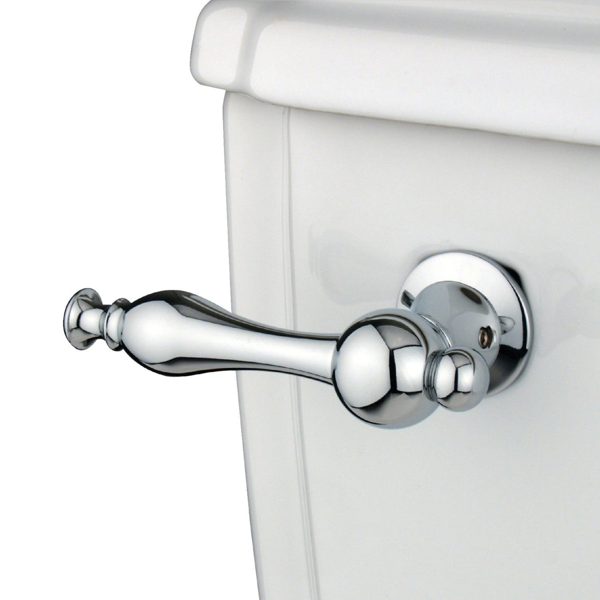 Naples KTNL1 Front Mount Toilet Tank Lever, Polished Chrome