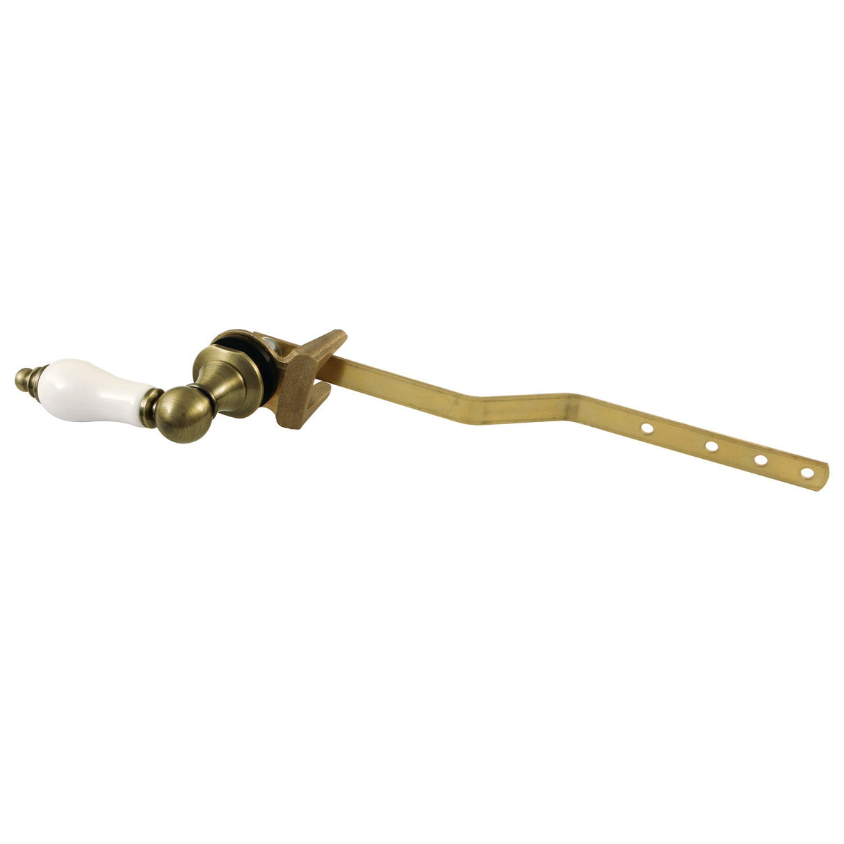 Victorian KTPL3 Front Mount Toilet Tank Lever, Antique Brass