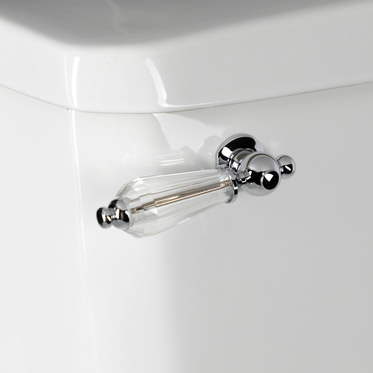 Wilshire KTWLL1 Front Mount Toilet Tank Lever, Polished Chrome