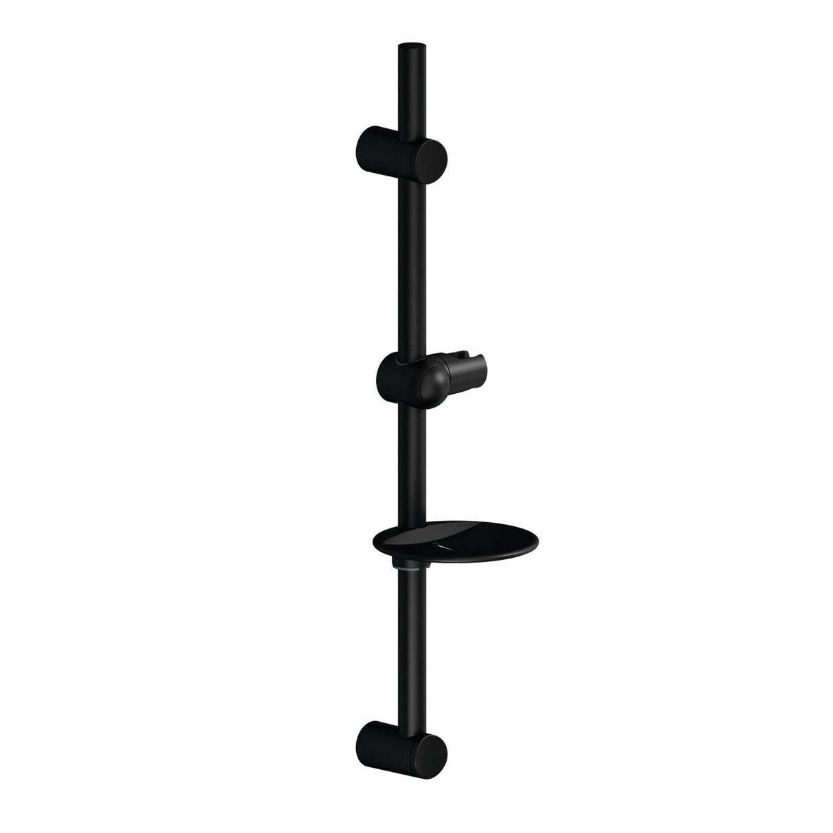 Vilbosch KX2520SG 24-Inch Shower Slide Bar with Soap Dish, Matte Black