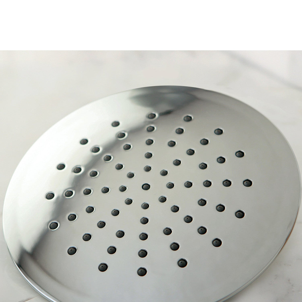 Shower Scape KX671 7-Inch Plastic Shower Head, Polished Chrome