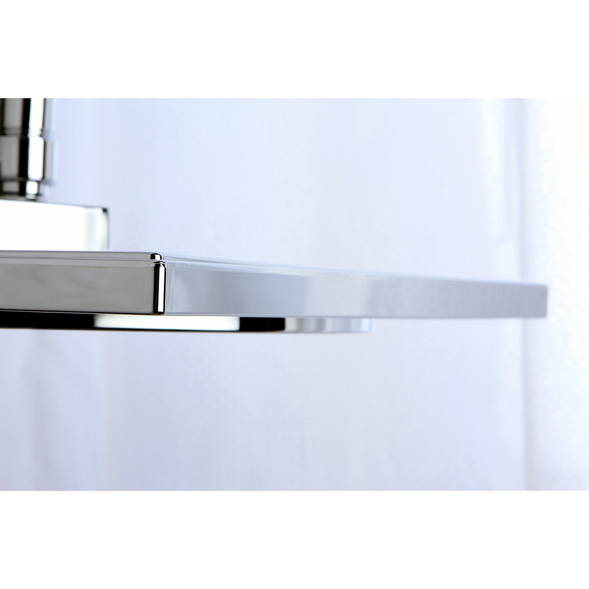 Claremont KX8221 12-Inch Square Plastic Shower Head, Polished Chrome