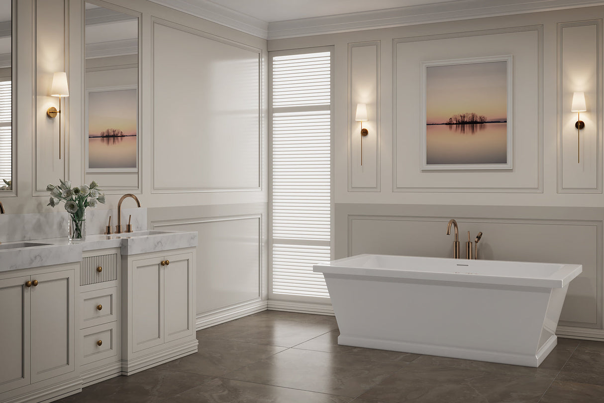 Americh KI6937T-BI Kailani 6937 - Tub Only - Biscuit