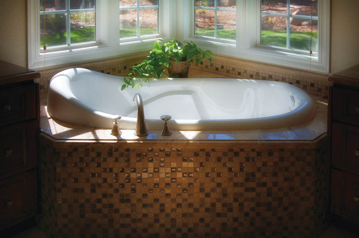 Hydro Systems KIM6640ATO-BON KIMBERLY 6640 AC TUB ONLY-BONE