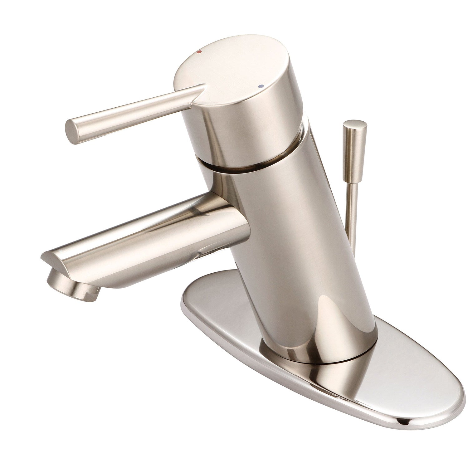 Olympia L-6052-WD-BN i2 Single Handle Lavatory Faucet in Brushed Nickel
