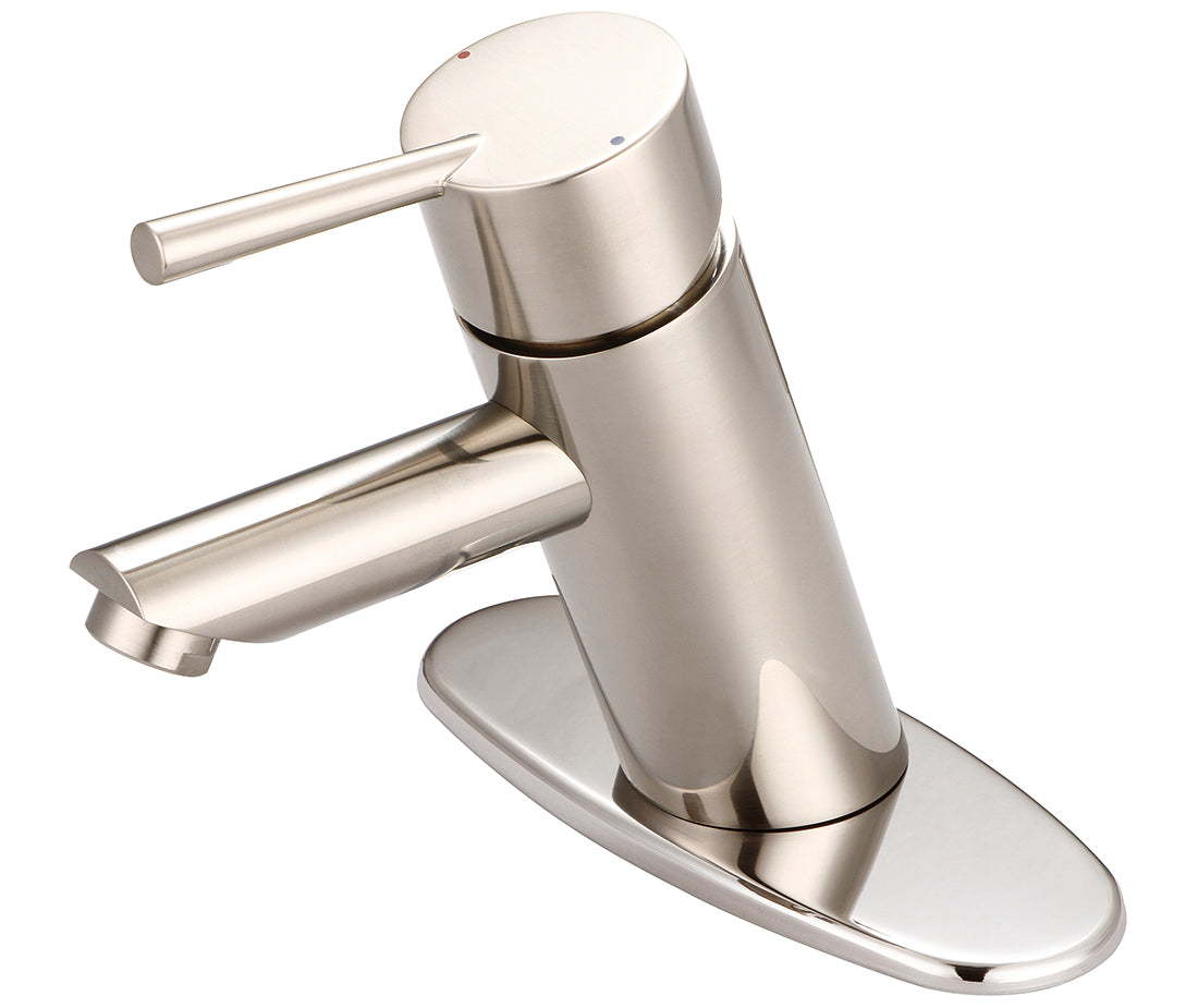 Olympia L-6051-WD-BN i2 Single Handle Lavatory Faucet in Brushed Nickel