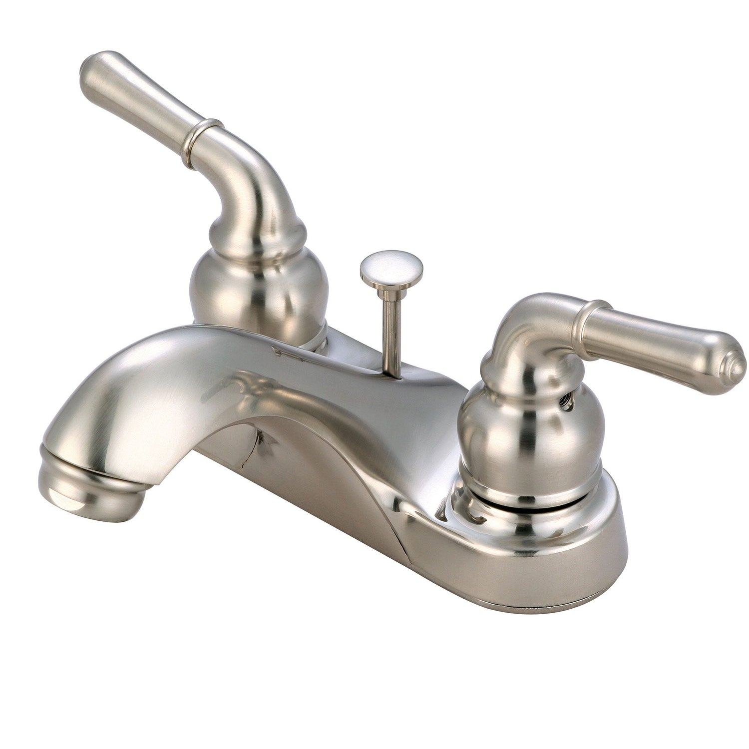 Olympia L-7242-BN Accent Two Handle Lavatory Faucet in Brushed Nickel