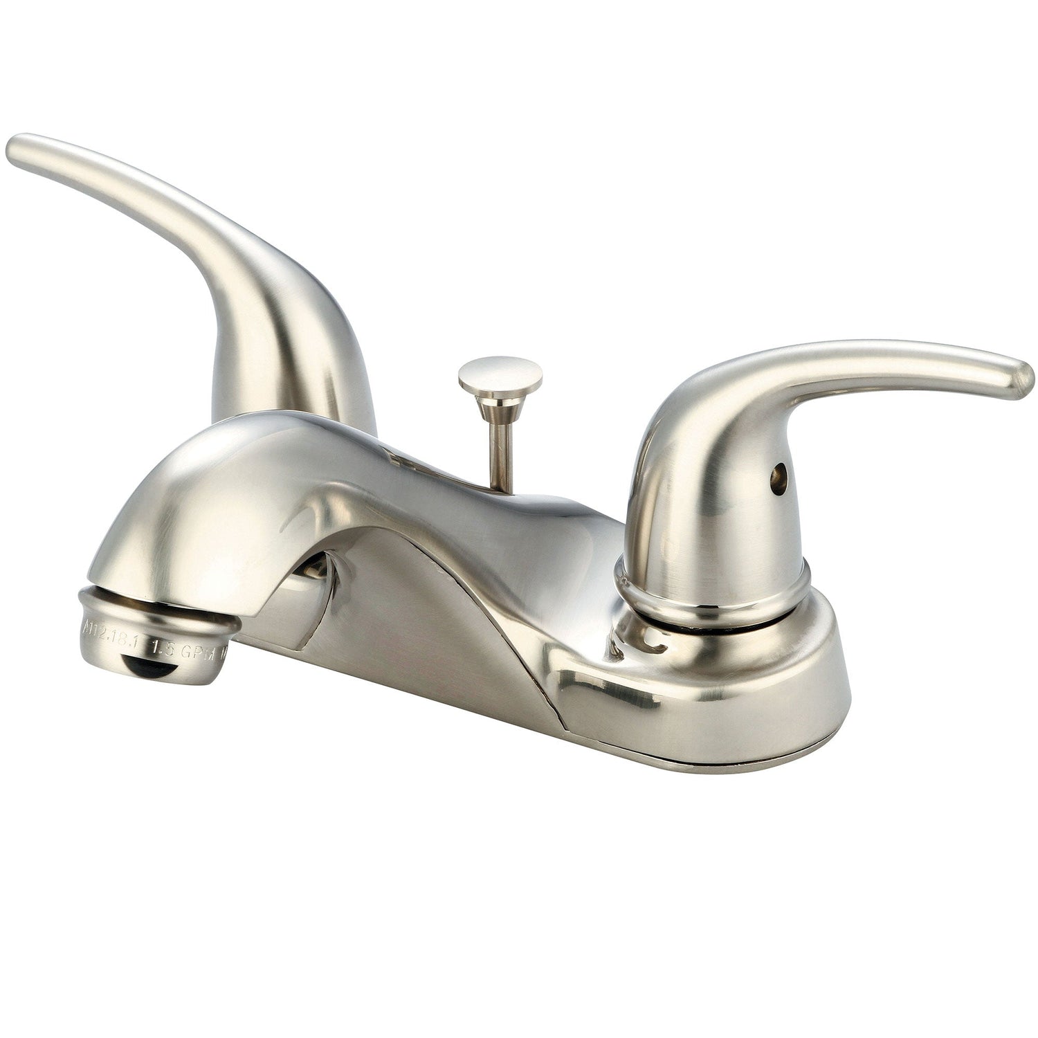 Olympia L-7270-BN Accent Two Handle Lavatory Faucet in Brushed Nickel