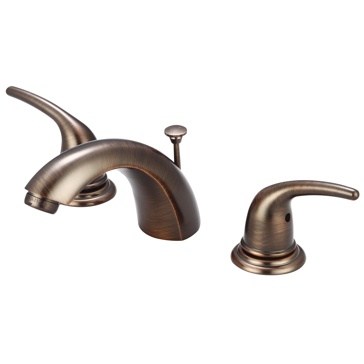 Olympia L-7372-ORB Accent Two Handle Lavatory Widespread Faucet in Oil Rubbed Bronze
