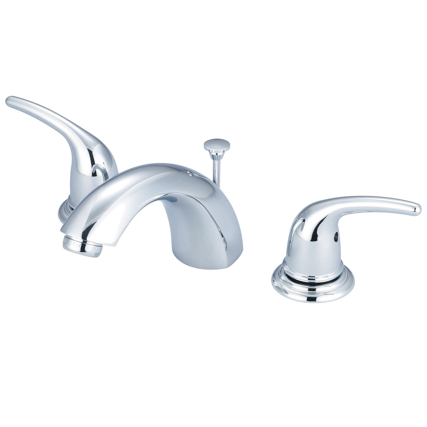Olympia L-7372 Accent Two Handle Lavatory Widespread Faucet in Chrome