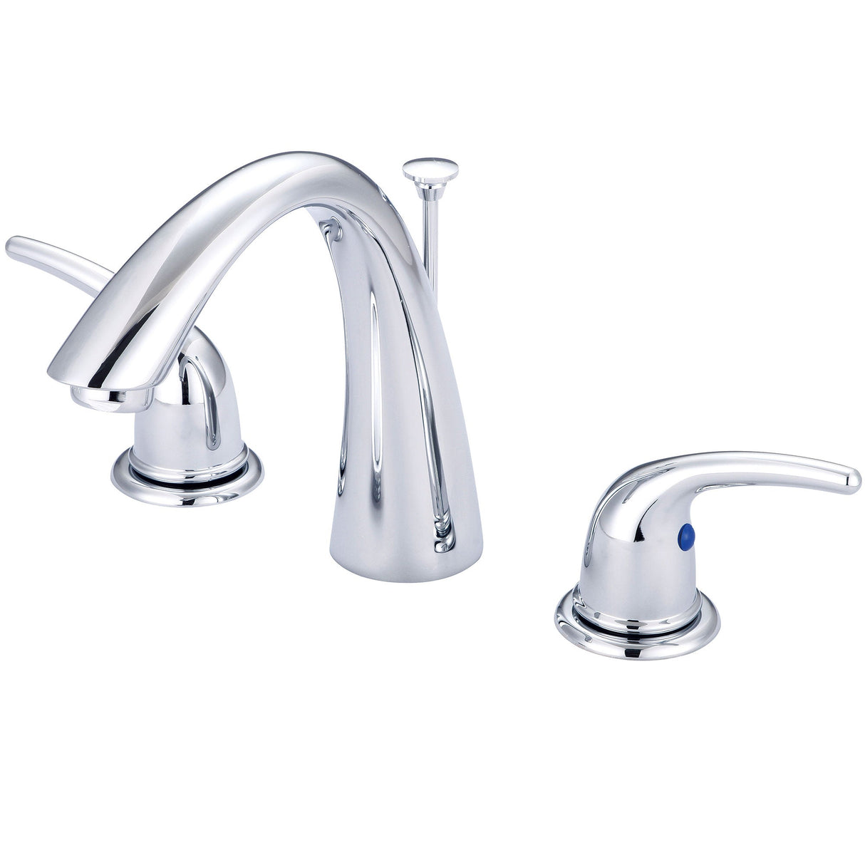 Olympia L-7470 Accent Two Handle Lavatory Widespread Faucet in Chrome