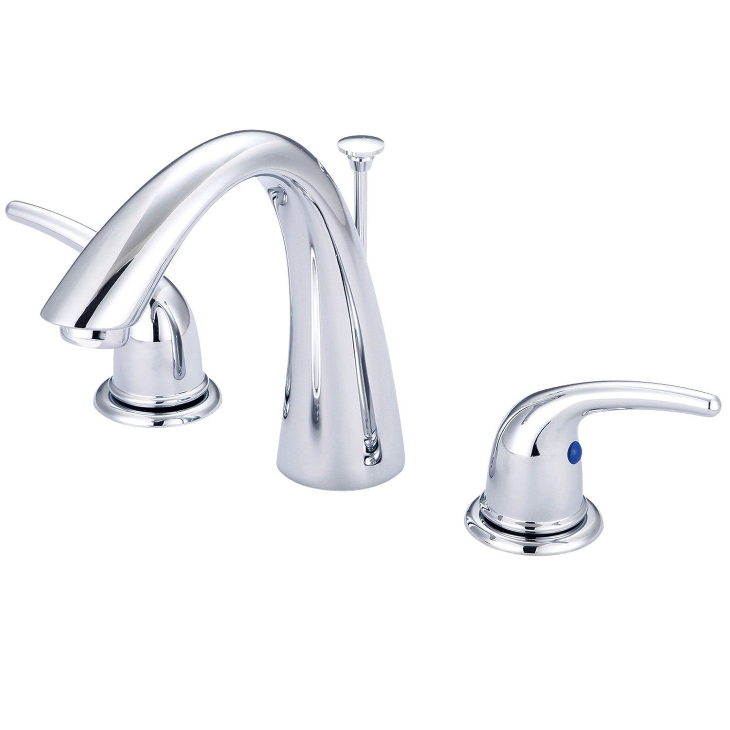 Olympia L-7472 Accent Two Handle Lavatory Widespread Faucet in Chrome