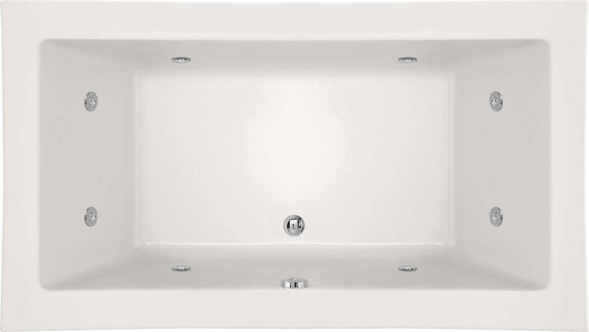 Hydro Systems LAC7254ACO-WHI LACEY 7254 AC W/ COMBO SYSTEM-WHITE