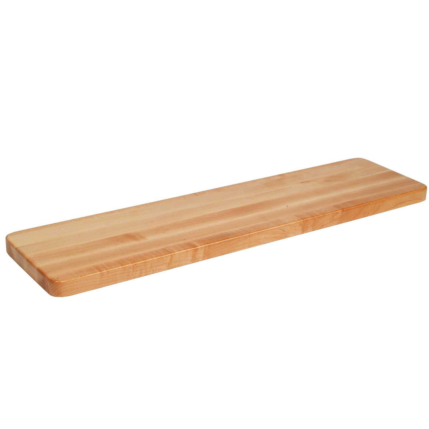John Boos LBS36 Tuff Varnique Finish Hard Maple Locker Bench Seat, 36 x 9.5 1.25 inch - 1 Each.