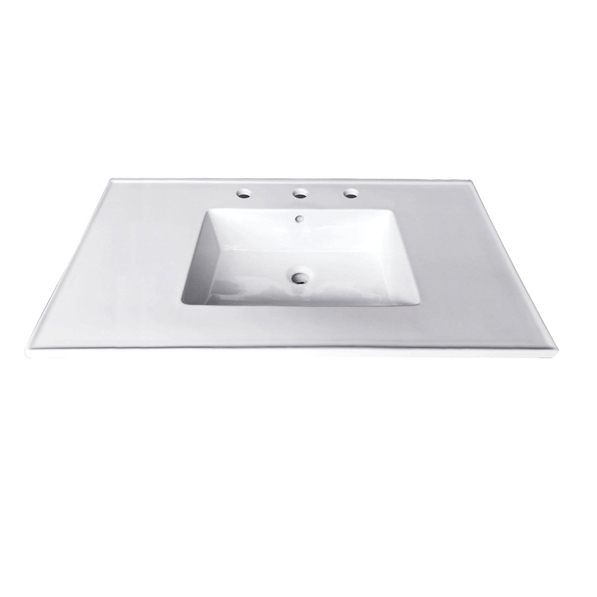 Continental LBT31227W38 31-Inch Ceramic Vanity Sink Top, White