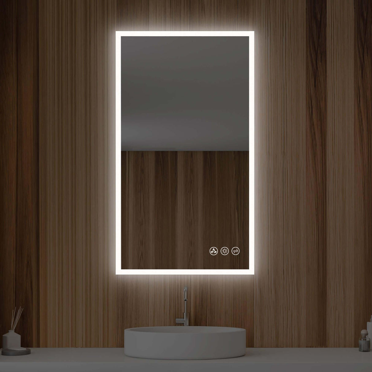 Blossom Beta LED Mirror Frosted Sides
