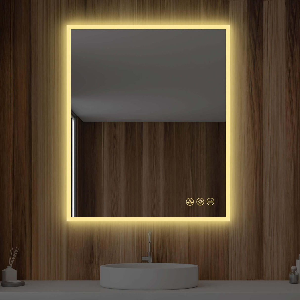 Blossom Beta LED Mirror Frosted Sides