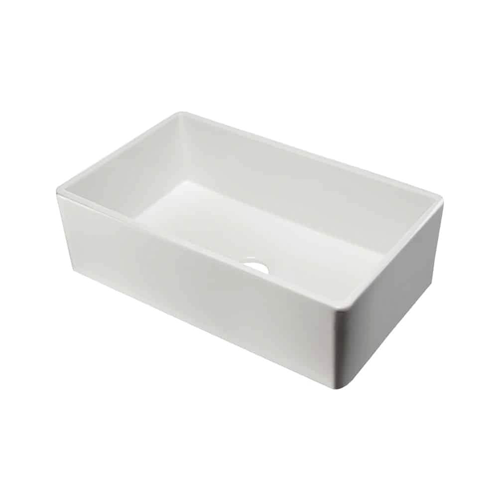 Lenova PC-3020W Undermount Single Bowl Reversible 30 x 20 x 10 - White