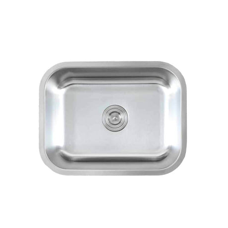 Lenova SS-CL-S4 Undermount Single Bowl 23-1/16 x 17-3/4 x 8 - Brushed Satin