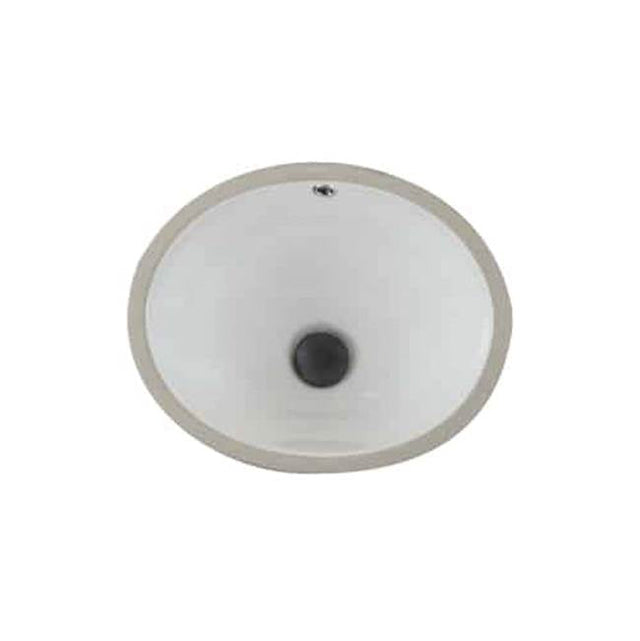 Lenova PU-902W Undermount Single Bowl 16-1/2 x 13-1/4 x 8 - White and Smooth